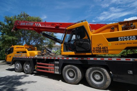 รถเครนขนส่ง 10-55 ตัน